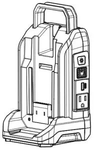RYOBI RYi300BG 40 Volt Power Source - Cover