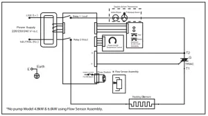 Electrolux EWE451KB-DWG2 Electric Water Heater -WIRING DIAGRAM 1