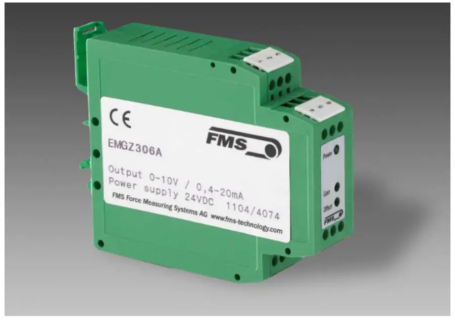 FMS EMGZ306A Compact Analogue Tension Measuring Amplifier