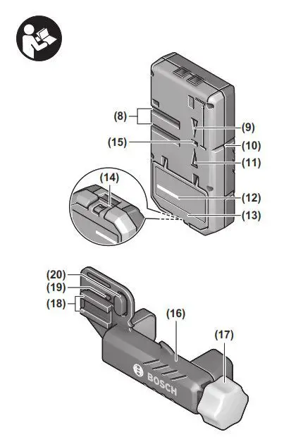 BOSCH LR 7 Professional Laser Receiver- 30