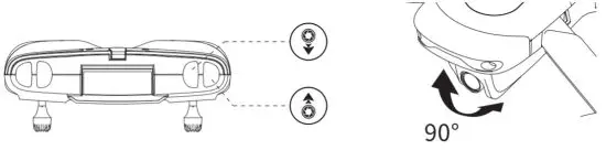 Xiamen Huoshiquan Import Export HOLYSTONE5W Quadcopter - camera angle