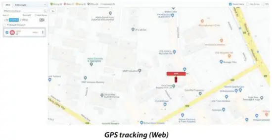 SECURVIEW MDVR J400 4G WiFi In Vehicle Surveillance and GPS Tracking System - GPS tracking