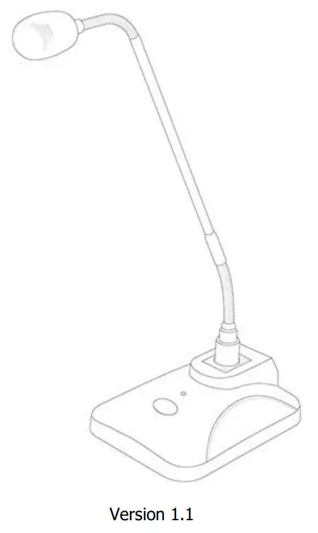 adastra COM60 Paging Microphone With Chime