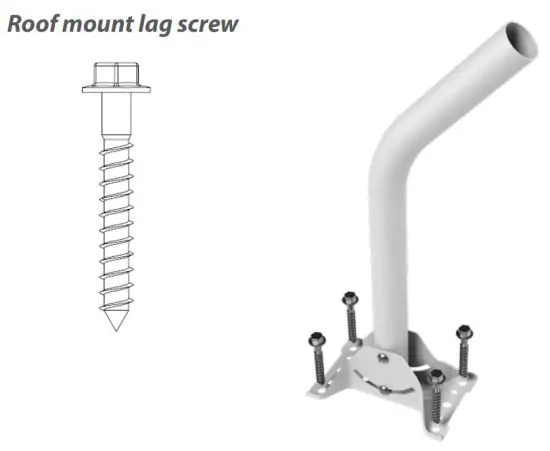 inseego FW2010 5G Outdoor Modem - Installing the mount