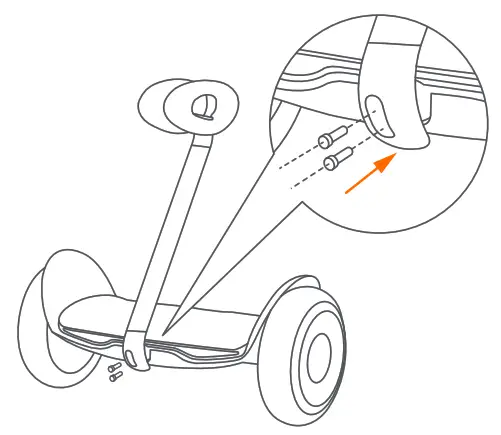 SEGWAY Kids A75C Ninebot S Kids Smart Self Balancing Electric Scooter - Tighten