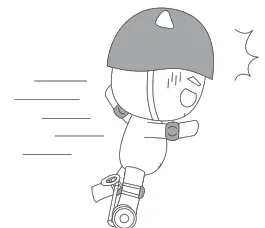 SEGWAY Kids A75C Ninebot S Kids Smart Self Balancing Electric Scooter - accelerate