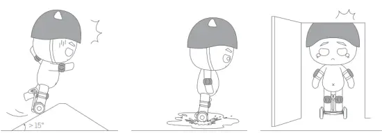 SEGWAY Kids A75C Ninebot S Kids Smart Self Balancing Electric Scooter - passing