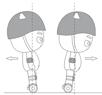 SEGWAY Kids A75C Ninebot S Kids Smart Self Balancing Electric Scooter - straight ahea