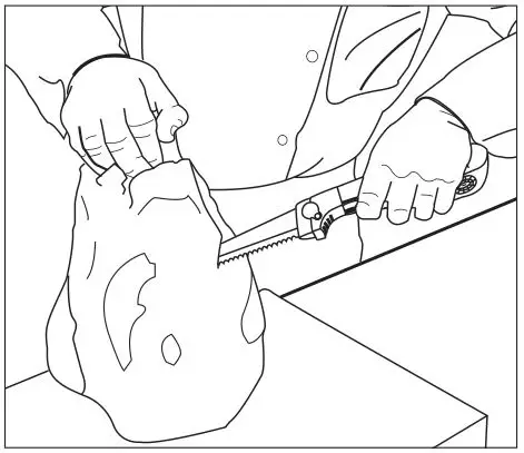 Cusisinart Electric Knife - HOW TO CARVE HAM ON THE BONE