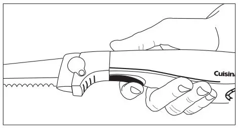 Cusisinart Electric Knife - Using your Cuisinart ® Electric Knife 2