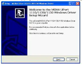 MOXA UPort 1100 Series USB-To-Serial Converters fig 1