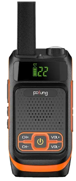 pofung F19 FRS Two-Way Radio PRO