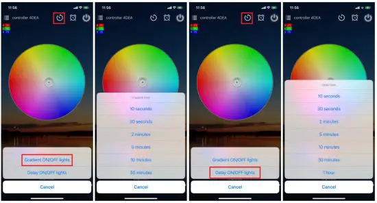 Jm Zengge ZJ YBCDS RGB1 I40A RGB BT Sound Control LED Controller - Gradual change