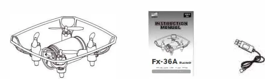 FINECO FX-36A Drone Quadcopter-FIG1