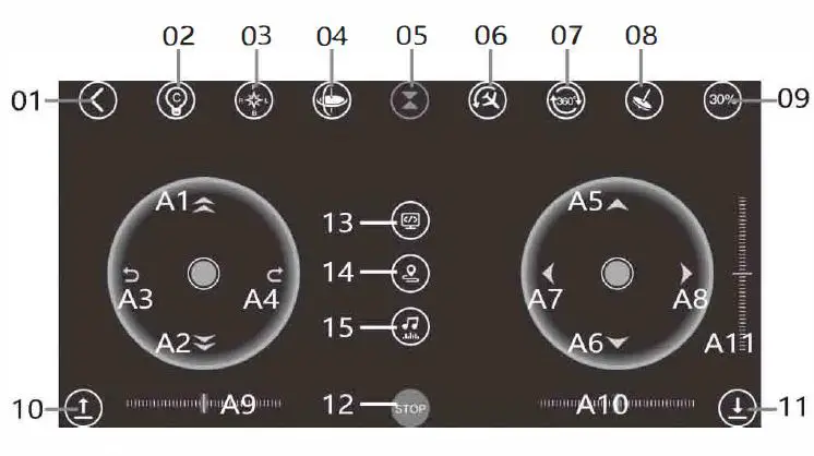 FINECO FX-36A Drone Quadcopter-FIG8