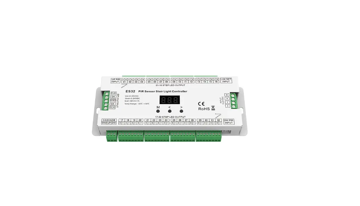 Optonica 6385 Pir Sensor Stair Light Controller Instruction Manual