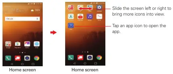 LG K20 Verizon Smartphone - Apps How to View, Open, and Switch