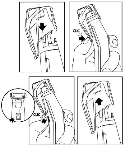 BaBylissMEN 12 In 1 Multi Trimme Changing the Heads 2