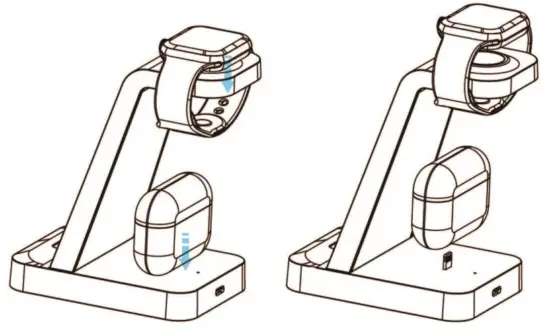 Shen Zhen Gtl Technology CW370 3In 1 Charging Station - 3