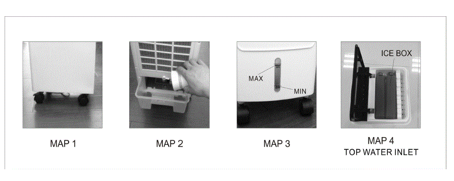 KADEER FLS-120BR17 Portable Air Conditioner 4-in-1 Air Cooler fig 3