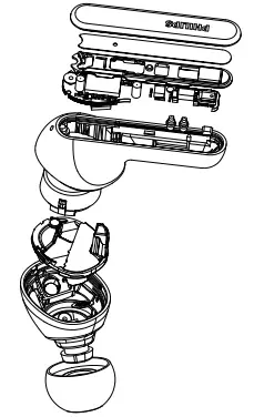 Remove the integrated battery