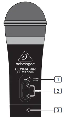 behringer ULM300MIC Wireless Handheld Microphone System - 1