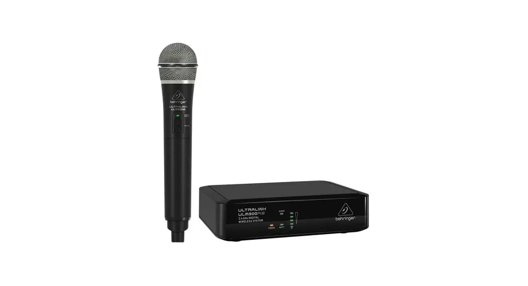 Behringer Ulm300mic Wireless Handheld Microphone System User Guide