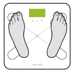 Greater Goods 0384 Body Fat Analyzer - press function