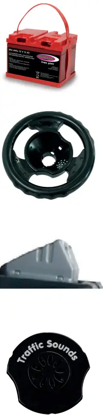 JAMARA 460785 Ride on Traktor 12 V Big Wheel - fig6