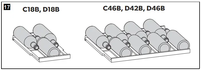 Dometic C18B Wine storage appliance 17