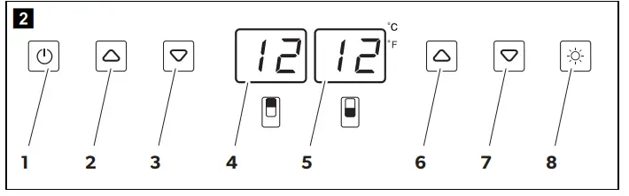 Dometic C18B Wine storage appliance 2