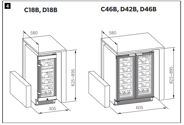 Dometic C18B Wine storage appliance 4