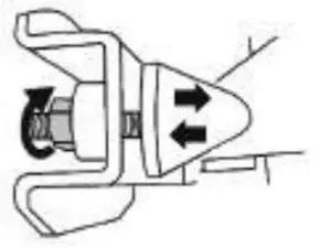 Adjusting the brake pedal’s