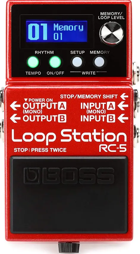 BOSS RC-5 Loop station.