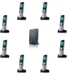 a bunch of different cell phones