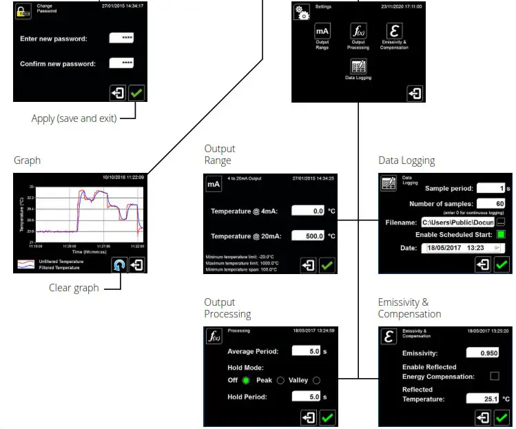 JETEC ExTempMini Series Infrared Temperature Sensor - CONFIGURATION SOFTWARE 2