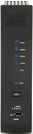 Front of Arris DG2460