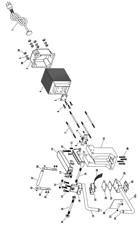 CHICAGO ELECTRIC 61205 120v Spot Welder - fig 8