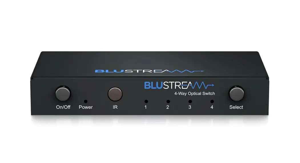 Blustream Opt41au 4 X Input Optical Audio Switch Instruction Manual Blustream Opt41au 4 X Input Optical Audio Switch Instruction Manual