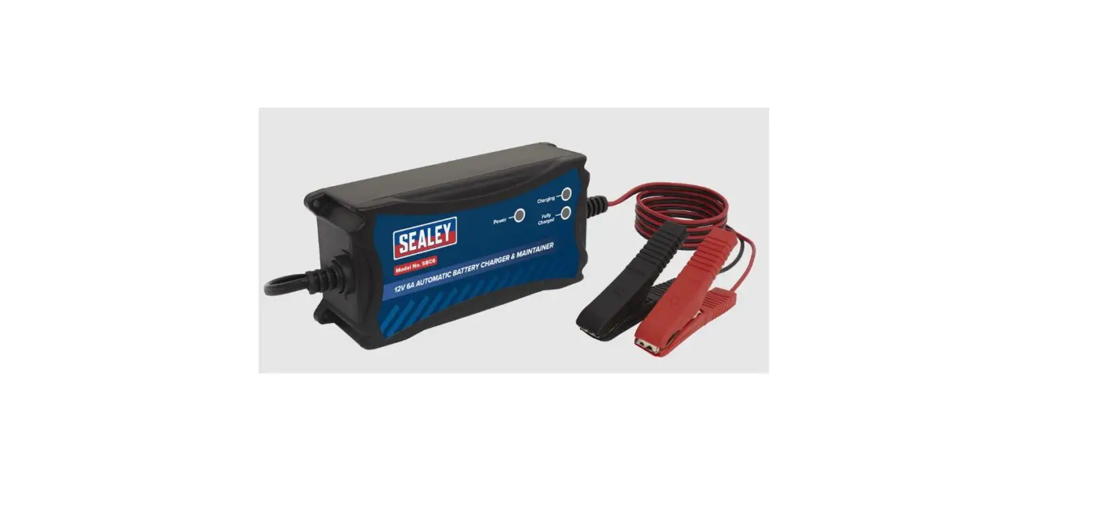 Sealey Sbc6 12v 4a Automatic Battery Charger And Maintainer Instructions