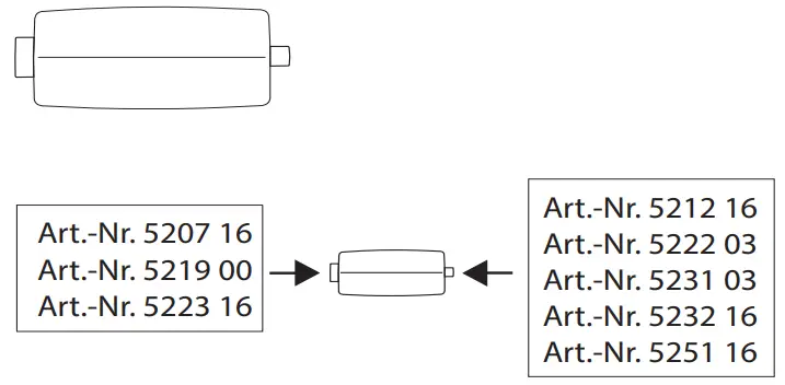 GIRA 52011290 Alarm Control Unit - Unlocking tool