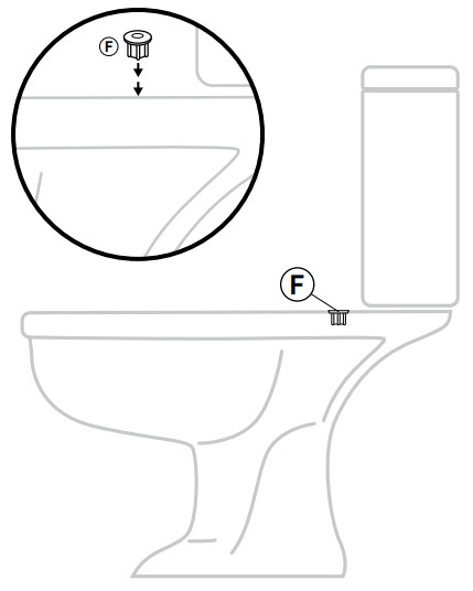 Cozytrix Toilet Seat - porcelain toilet