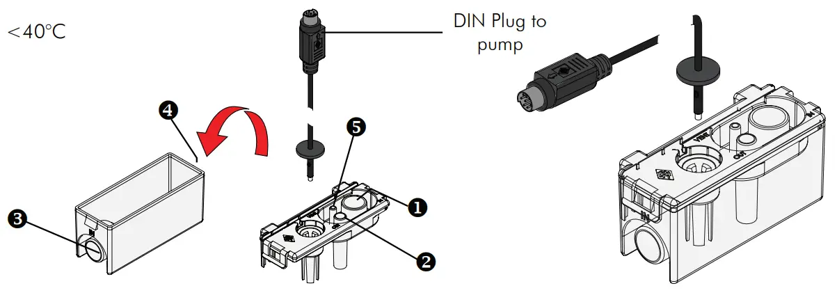 BLUEDIAMOND Micro Blue Condensate Pump - fig 9