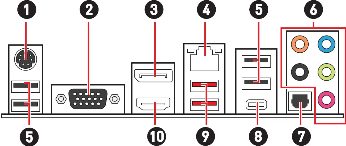MSI PRO B660-A DDR4 Motherboard 01