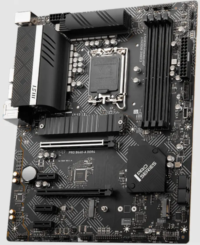 MSI PRO B660-A DDR4 Motherboard product