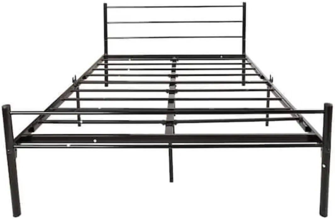 THE HOME DEPOT 628G-BKNYY Metal Frame Queen Platform Bed