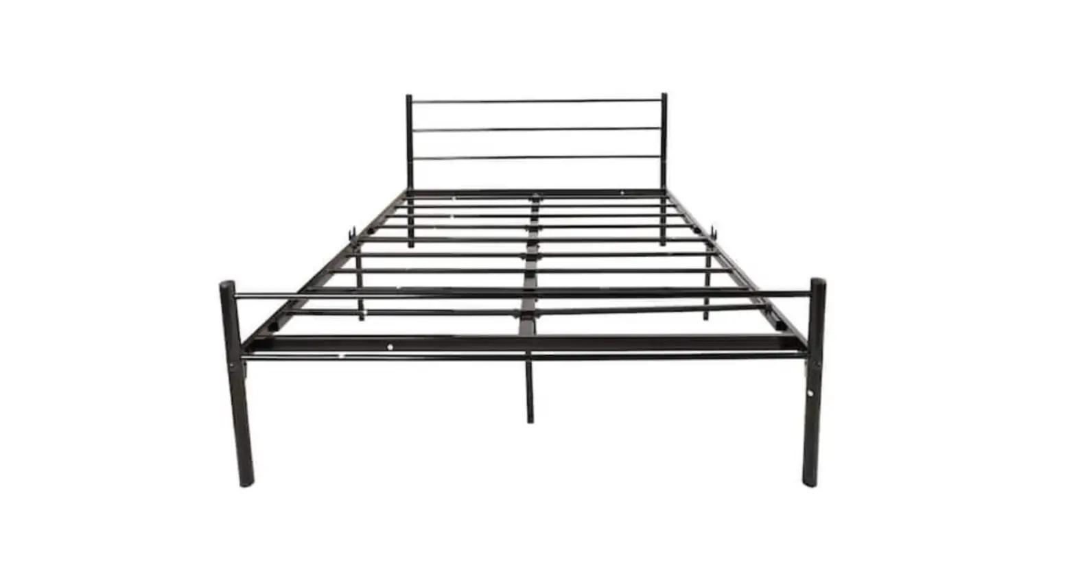 The Home Depot 628g-bknyy Metal Frame Queen Platform Bed Instruction Manual