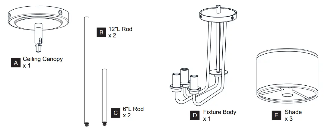 QUOIZEL-QSF5607MBK-Alexa-3-Light-18-inch-Matte-Black-Semi-Flush-Mount-Ceiling-Light-fig-2
