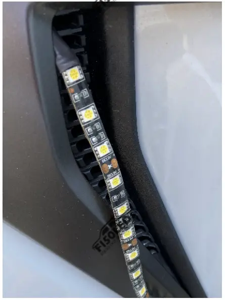 F150 LEDs 2021 2023 F150 Side Vent LED Lighting - fig 3