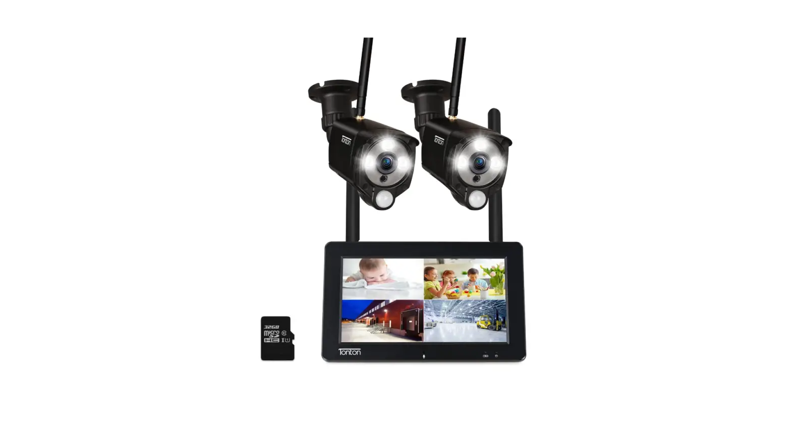 Tonton 4ch Nvr Portable Lcd Security Camera System Wireless User Manual Tonton 4ch Nvr Portable Lcd Security Camera System Wireless User Manual